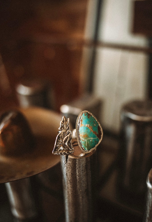 coyote and royston turquoise ring