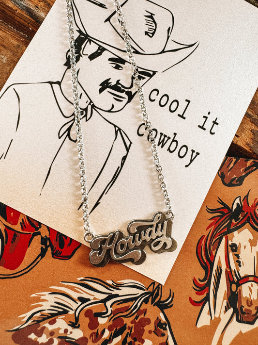 HOWDY necklace