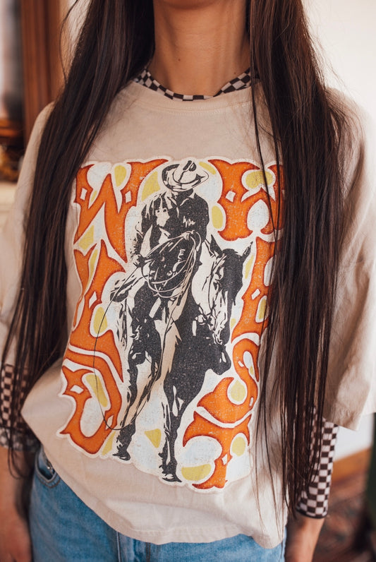 wild west tee