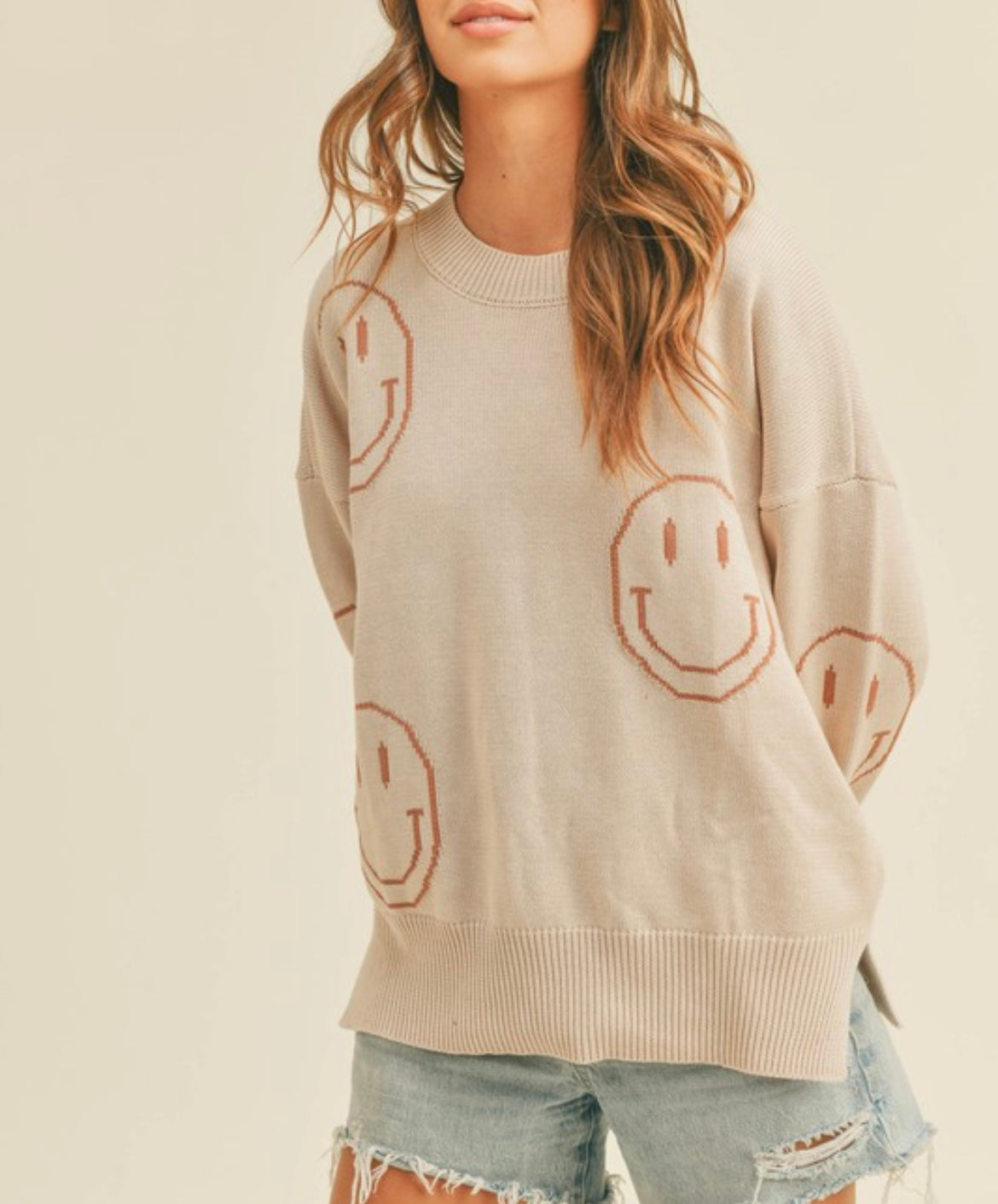 "cheese" sweater