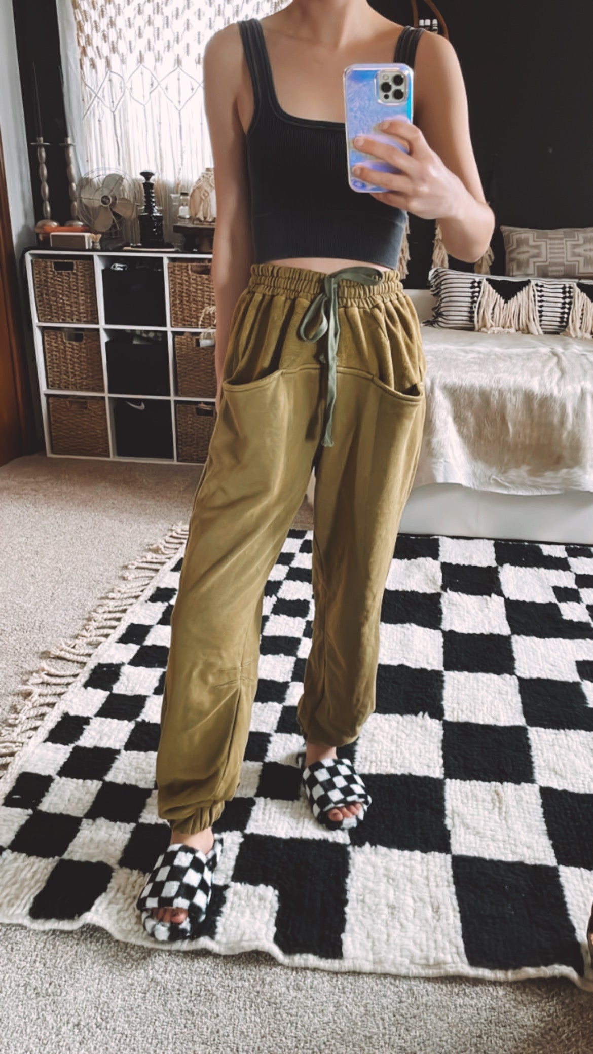 olive jogger